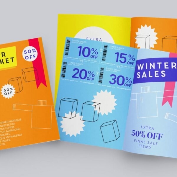 Brochures tabloïd