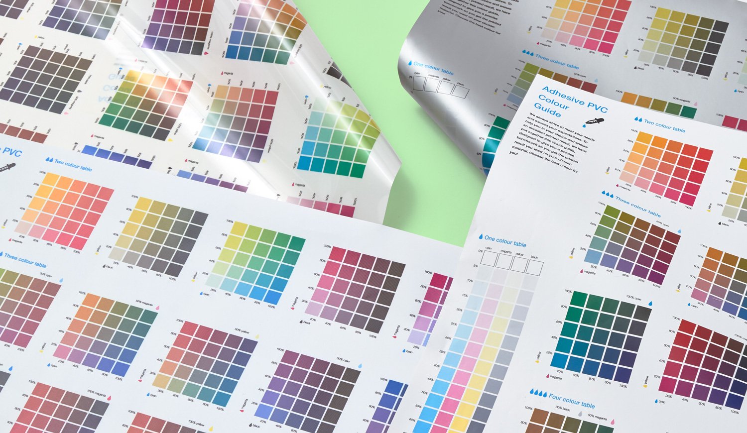 Guide couleurs PVC adhésifs