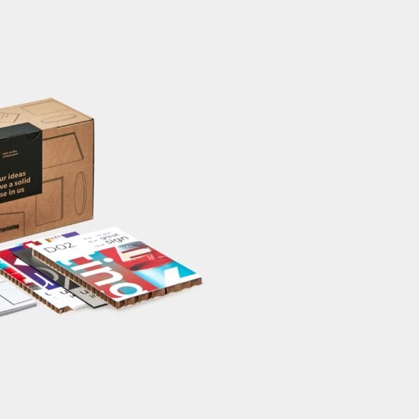 Kit d'échantillons grand format, supports rigides